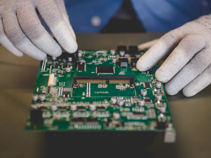 Hand soldering